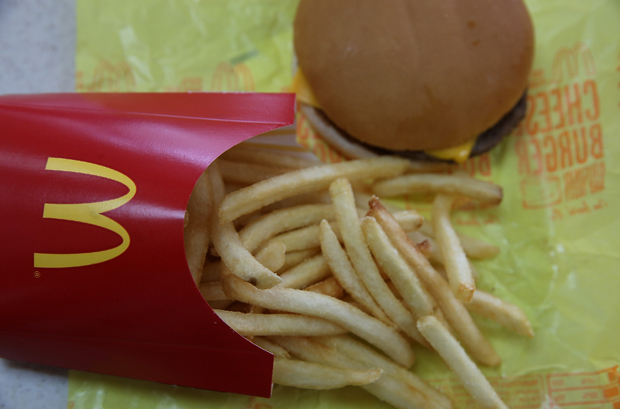 This fresh version doesn't look too different to the decade old burger and fries. Photo / Getty